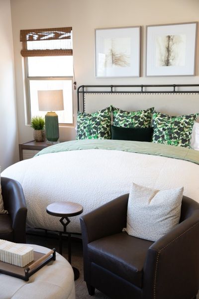 Furnished interior view inside a new home in Elegance at Eastmark, Mesa (Image 28).