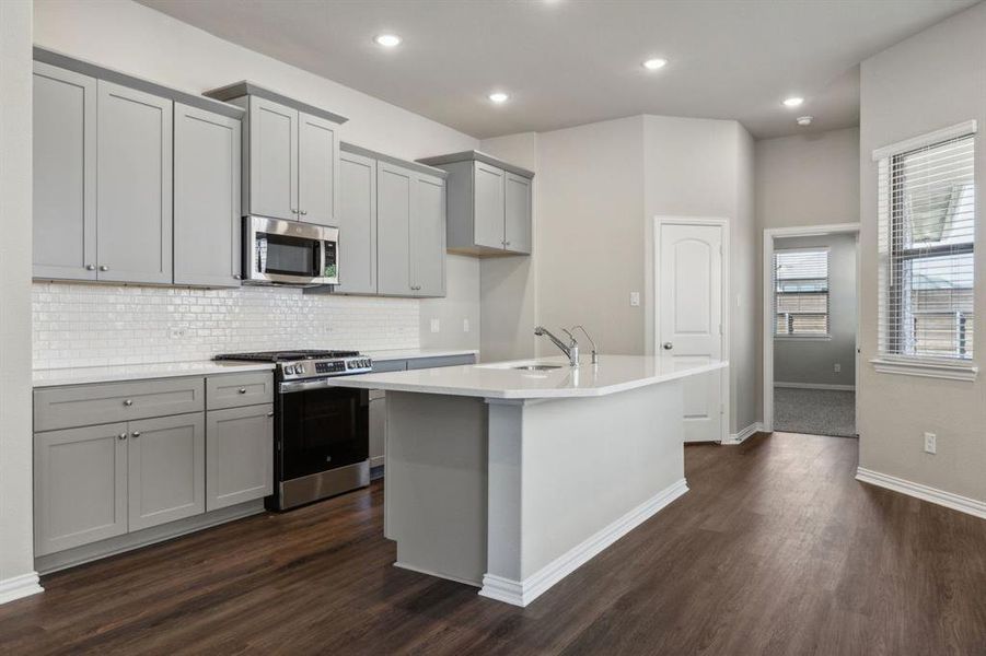Furnished interior view inside a new home in Solterra Texas, Mesquite (Image 6).