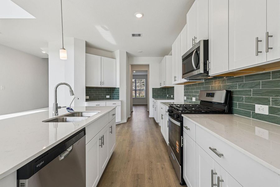 Photo is not of the actual home, but is an inspirational photo of builder’s model home and may depict options, furnishings, and/or decorator features that are not included