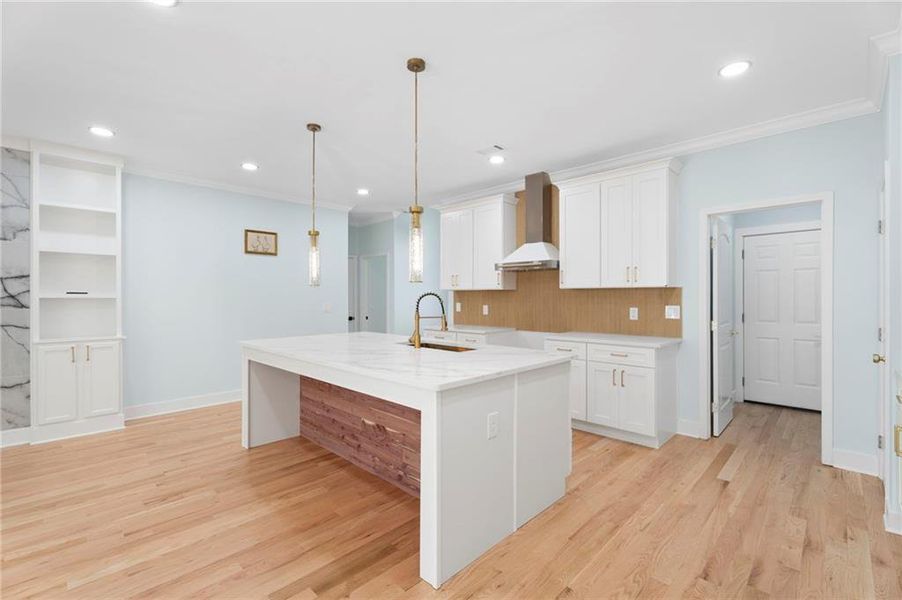 Furnished interior view inside a new home in , Summerville (Image 9).