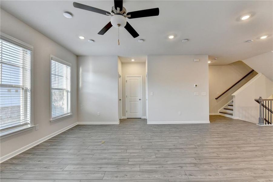 Spacious, unfurnished interior of a new home in , Marietta (Image 22).