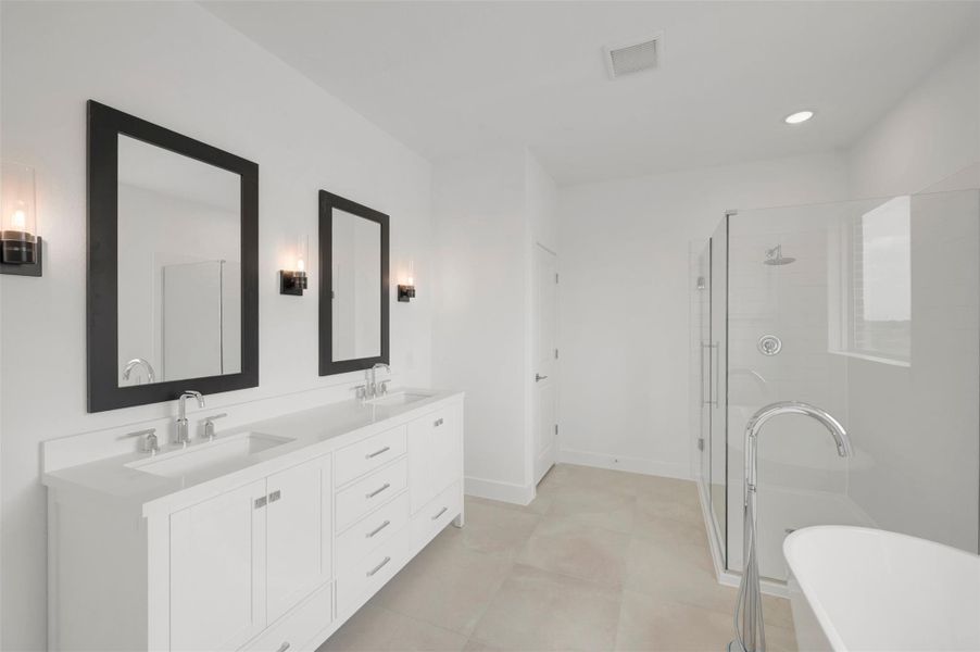 Spa-like primary bath