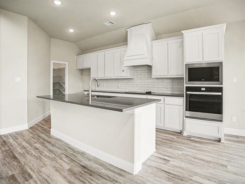 Furnished interior view inside a new home in Cole Crossing Estates, DeSoto (Image 5).