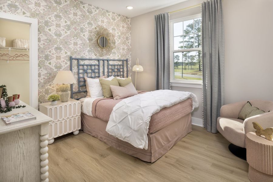 Representative furnished interior of a home built from the Appalachian by Mattamy Homes in Bloom, Fuquay Varina (Image 12).