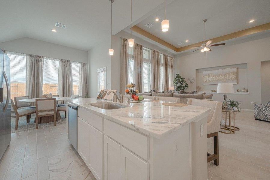 Furnished interior view inside a new home in Grand Magnolia, Magnolia (Image 36).