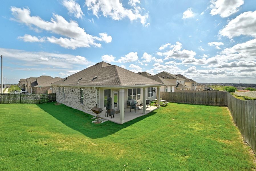 Exterior details and patio area of a home in , Austin (Image 18).