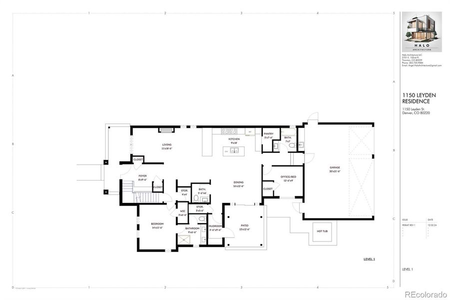 2D floor plan layout of this home in , Denver, CO (Image 5). 2D floor plan layout of this home in , Denver, CO (Image 5).