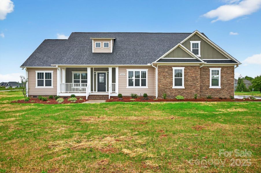Front exterior of a new home in , Salisbury, NC, highlighting curb appeal (Image 19).