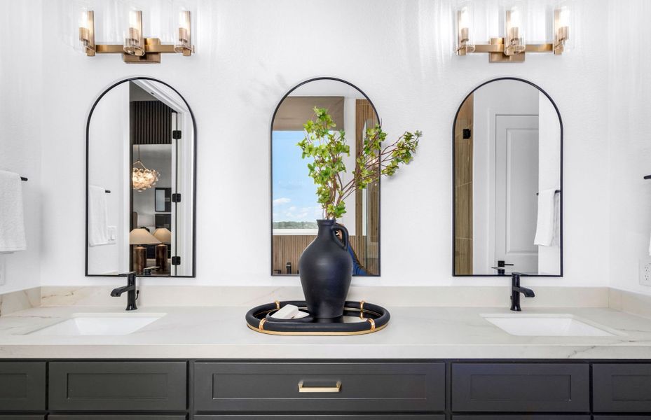Representative interior finishes for a home built from the Hillsboro by Pulte Homes in West Cypress Hills, Spicewood (Image 21). Representative interior finishes for a home built from the Hillsboro by Pulte Homes in West Cypress Hills, Spicewood (Image 21).