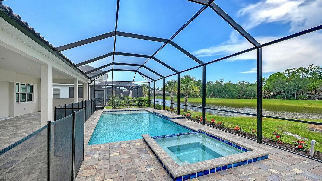 Exterior details and patio area of a home in Grand Park Real Estate and Homes for Sale in Sarasota, FL - Neal Communities, Sarasota (Image 24). Exterior details and patio area of a home in Grand Park Real Estate and Homes for Sale in Sarasota, FL - Neal Communities, Sarasota (Image 24).