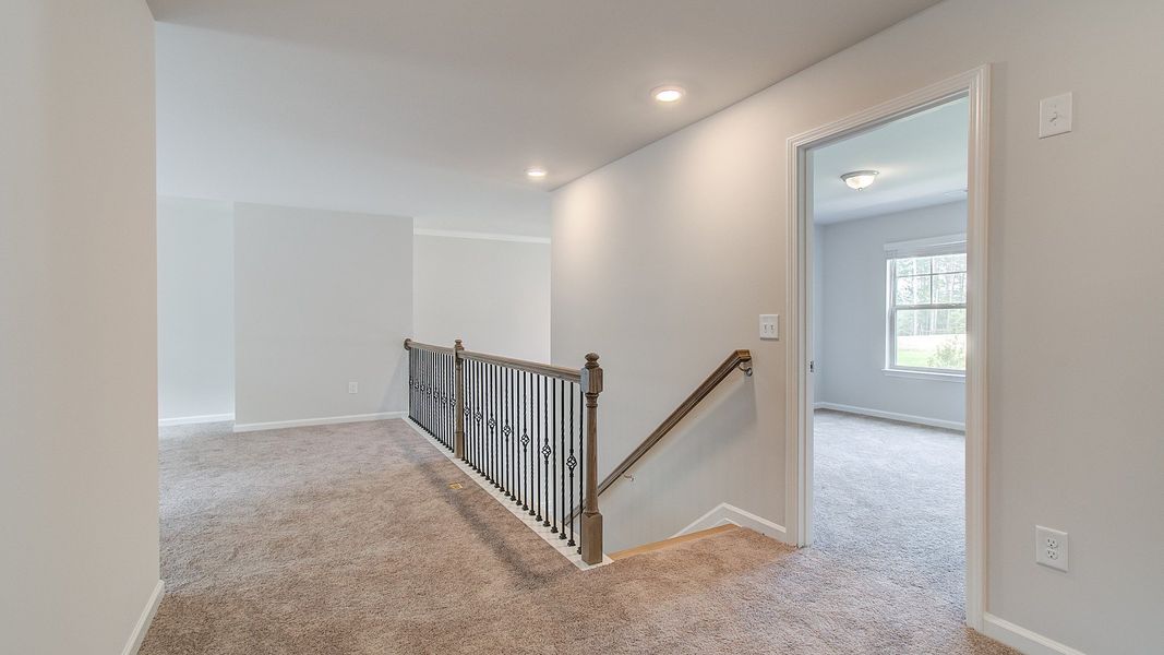 Representative furnished interior of a home built from the Henry II by DRB Homes in Grandview at Millers Mill, Stockbridge (Image 25).