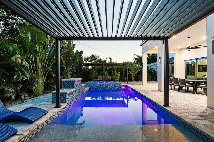Exterior details and patio area of a home in , Sarasota (Image 19).