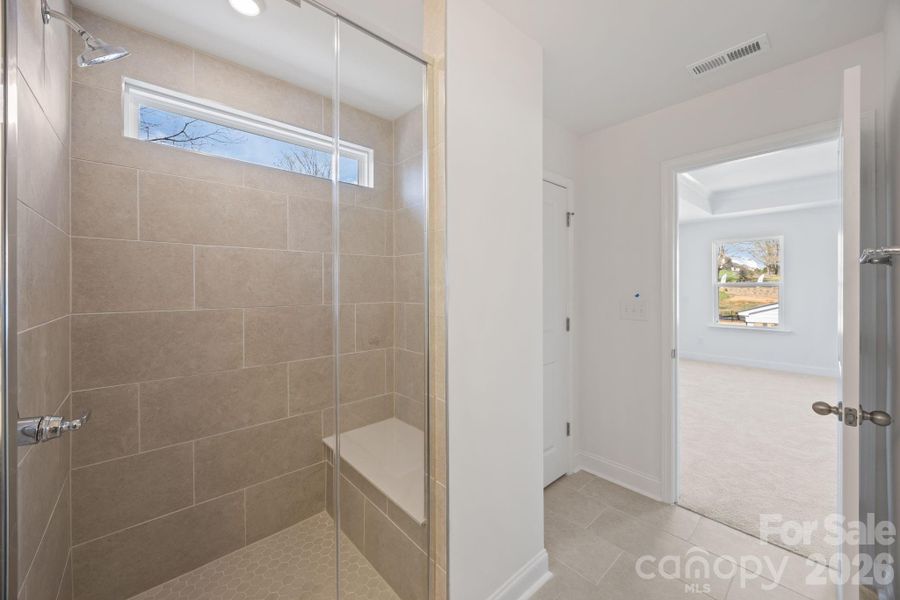 Furnished interior view inside a new home in Farms at Bellingham, Mooresville (Image 10).