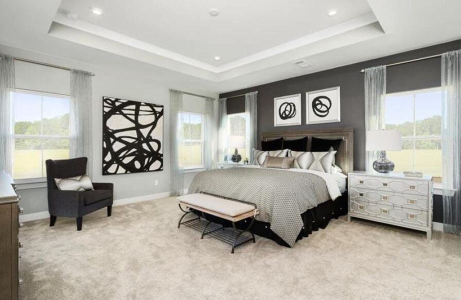 Furnished interior view inside a new home in Pine Ridge Estates, Ridgeville (Image 1). Furnished interior view inside a new home in Pine Ridge Estates, Ridgeville (Image 1).