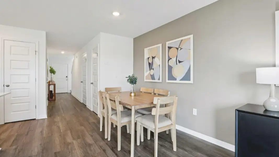 Furnished interior view inside a new home in Atria at Ridgewood Lakes, Davenport (Image 5).