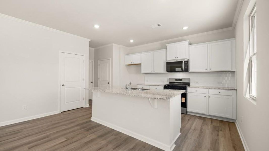 Furnished interior view inside a new home in Sheffield Highlands, Dallas (Image 4).