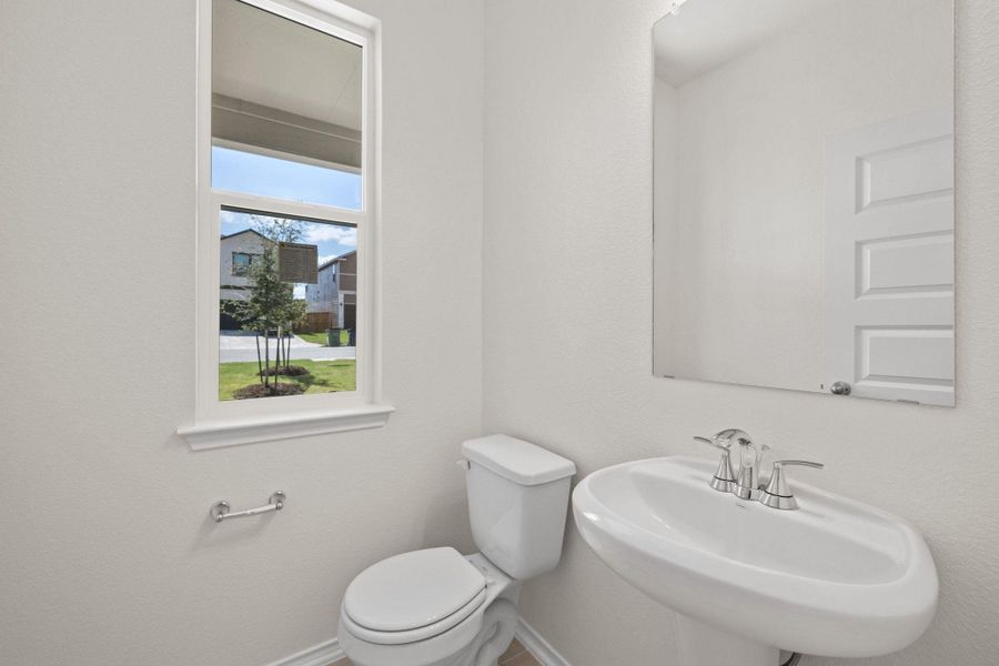 Furnished interior view inside a new home in Sonterra - Cool Water, Jarrell (Image 10).