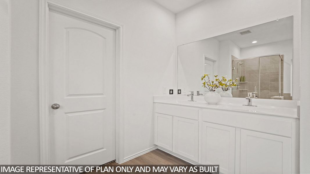 Furnished interior view inside a new home in Porters Mill, New Caney (Image 12).