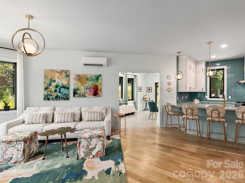 Furnished interior view inside a new home in , Mars Hill (Image 8).