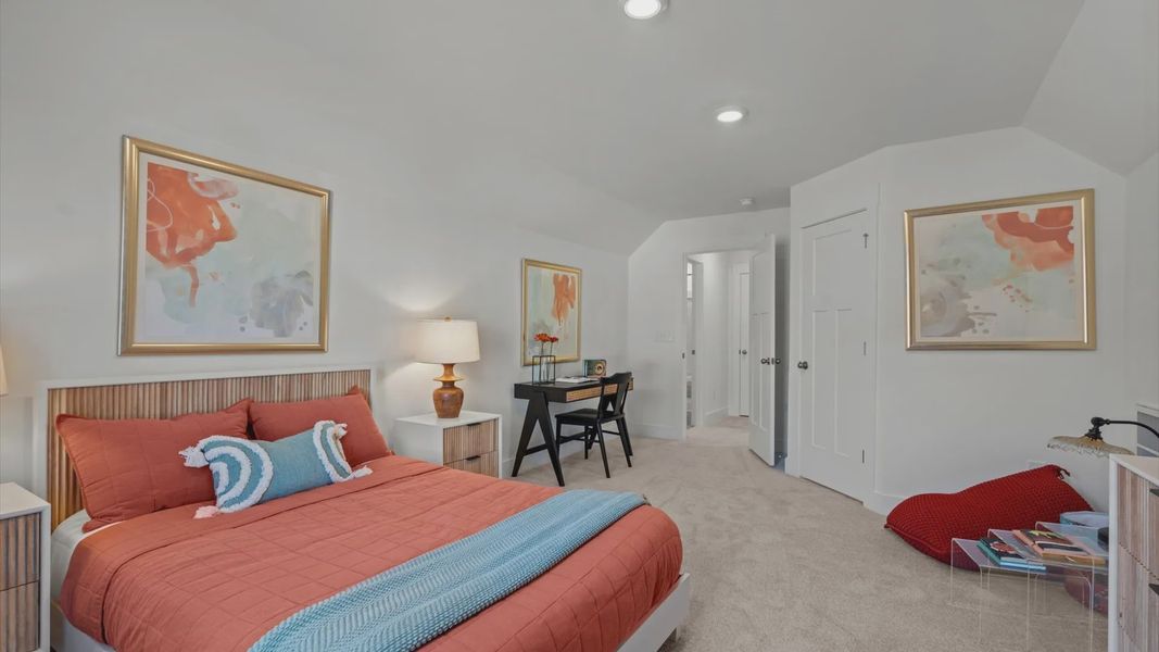 Representative furnished interior of a home built from the Parker by DRB Homes in Harrier Point, Woodruff (Image 23). Representative furnished interior of a home built from the Parker by DRB Homes in Harrier Point, Woodruff (Image 23).