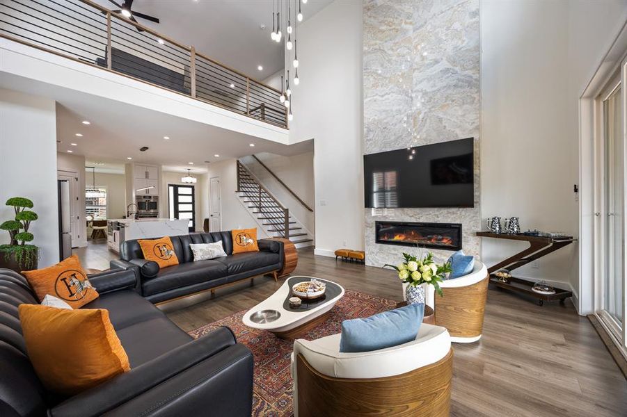 Furnished interior view inside a new home in , Frisco (Image 14). Furnished interior view inside a new home in , Frisco (Image 14).