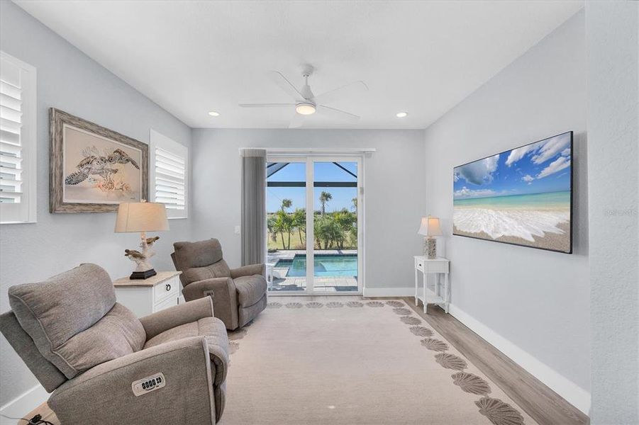 Furnished interior view inside a new home in , Placida (Image 10).