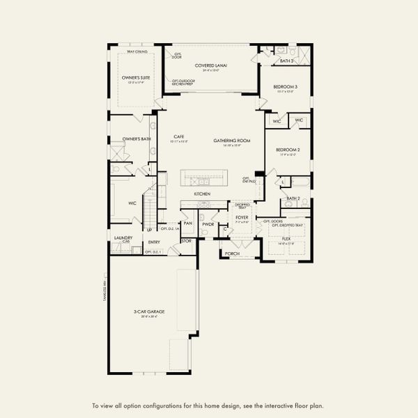 2D floor plan layout for the Aventura by DiVosta in Canter, Wellington, FL (Image 3). 2D floor plan layout for the Aventura by DiVosta in Canter, Wellington, FL (Image 3).