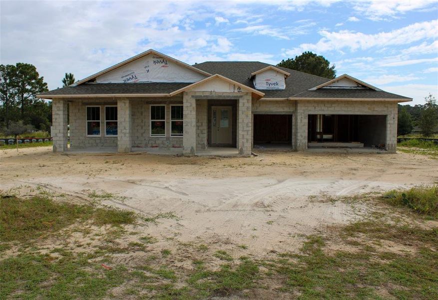 In-progress construction of a new home in Pine Ridge Estates, Beverly Hills, FL (Image 5). In-progress construction of a new home in Pine Ridge Estates, Beverly Hills, FL (Image 5).