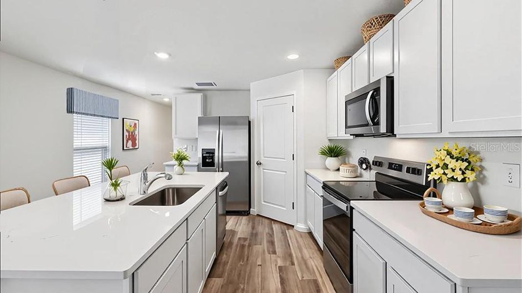 Furnished interior view inside a new home in Emerson Pointe, Ocala (Image 7).