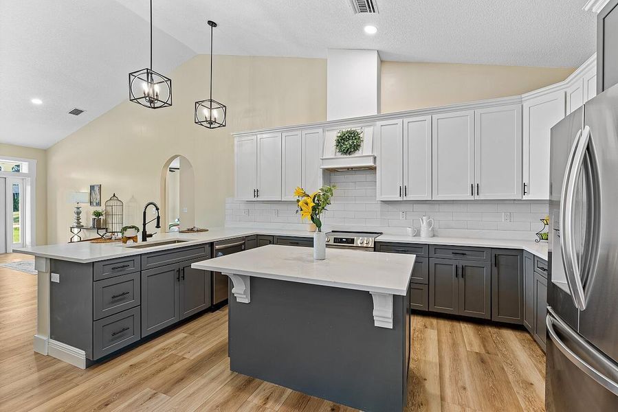 Furnished interior view inside a new home in , Vero Beach (Image 15).