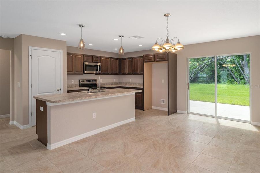 Furnished interior view inside a new home in , Brooksville (Image 4).