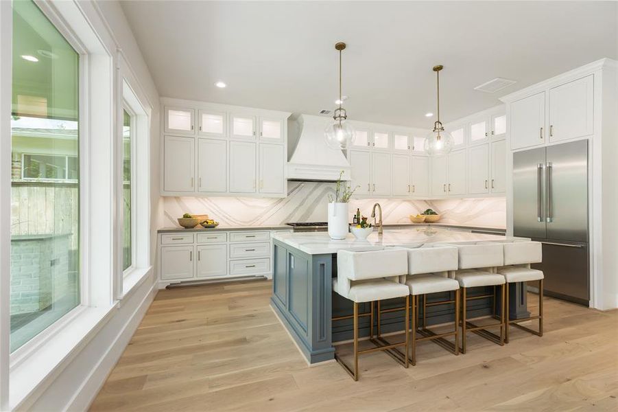 Kitchen in previous construction by the builder