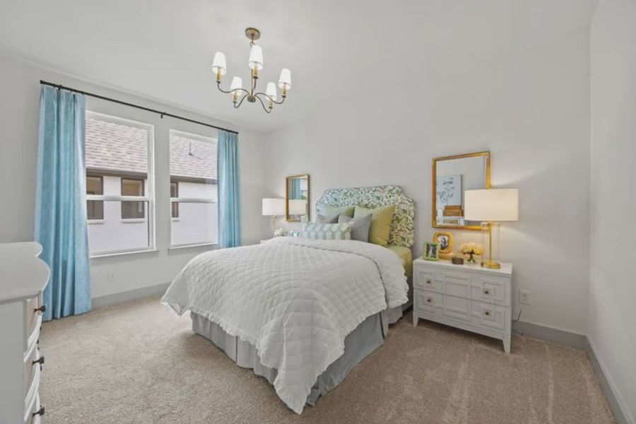 Furnished interior view inside a new home in Uptown Celina, Celina (Image 26).