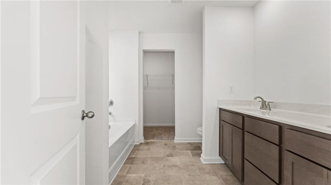 Furnished interior view inside a new home in The Reserve at Willow Oaks, Canton (Image 7).