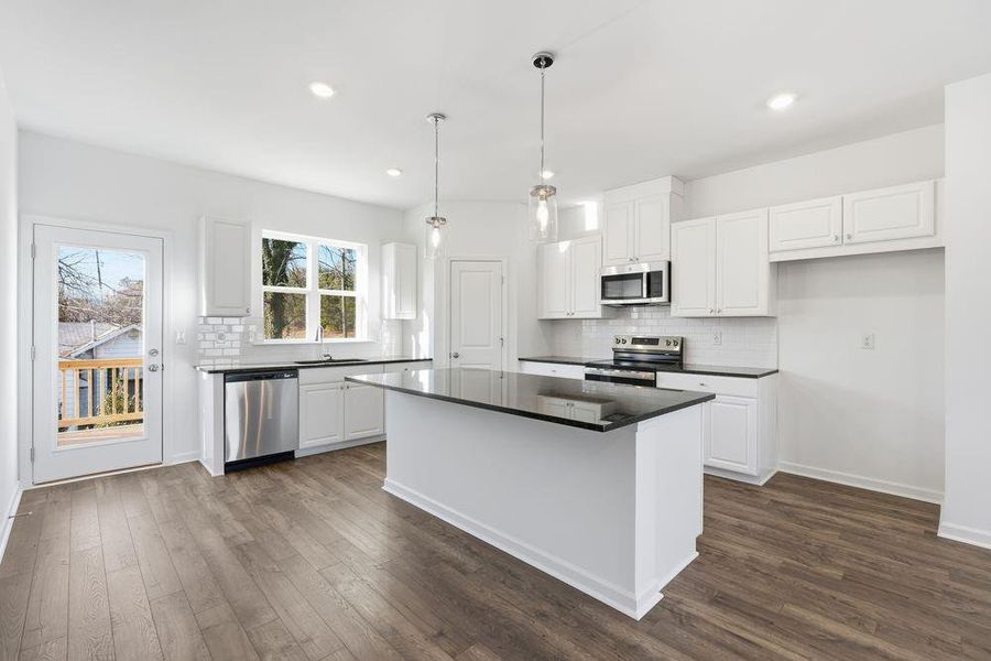Furnished interior view inside a new home in Somerset at Veterans Memorial, Mableton (Image 7).
