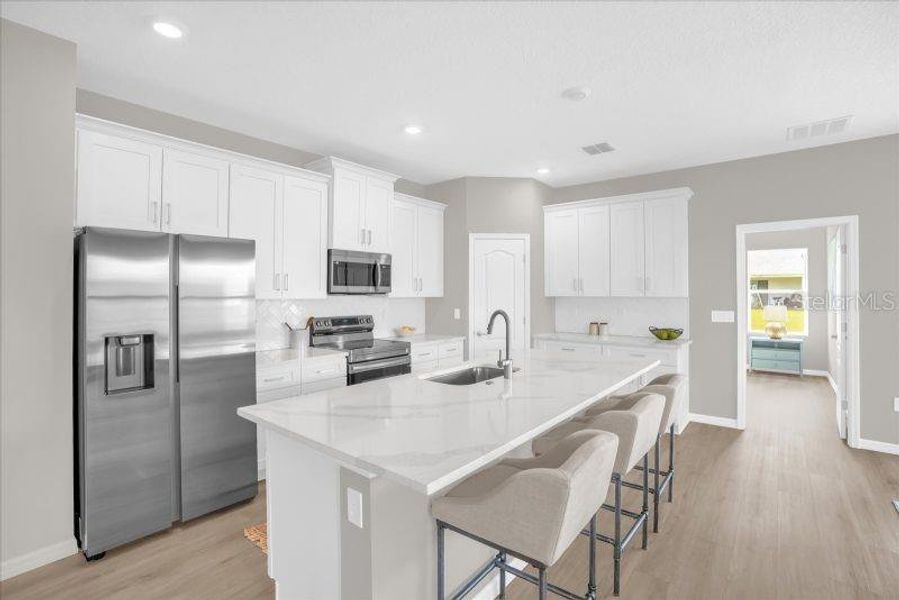 Furnished interior view inside a new home in , Ocala (Image 7).