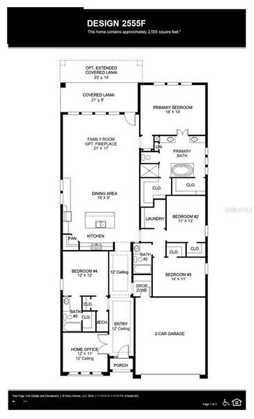 2D floor plan layout of this home in Magnolia Bay 50', Nokomis, FL (Image 3). 2D floor plan layout of this home in Magnolia Bay 50', Nokomis, FL (Image 3).