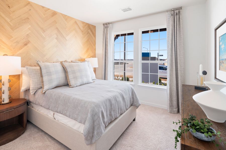 Representative furnished interior of a home built from the Salado by UnionMain Homes in Legacy Hills, Celina (Image 22).