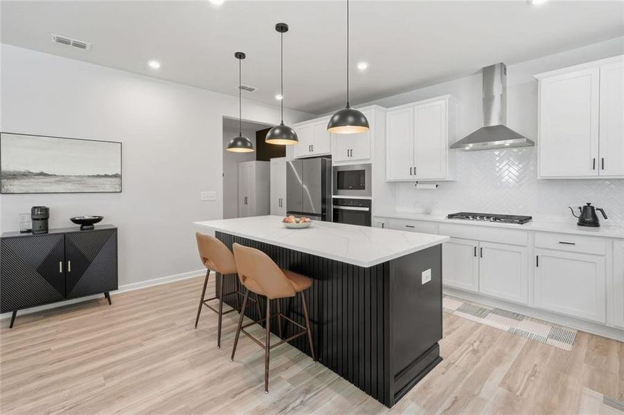 Furnished interior view inside a new home in Riverwood, Dallas (Image 44).