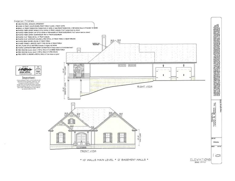 Exterior rendering of this home design in , New London, NC (Image 3).