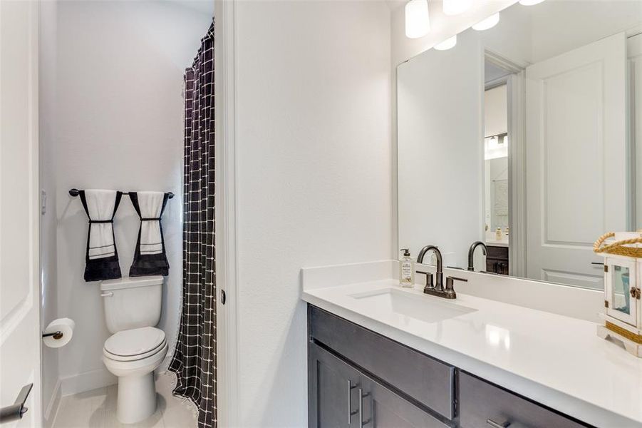 Furnished interior view inside a new home in Ventana, Fort Worth (Image 21).