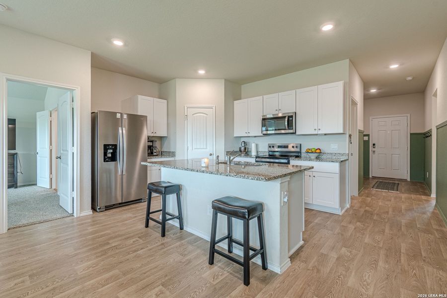 Furnished interior view inside a new home in Arroyo Ranch, Seguin (Image 19).