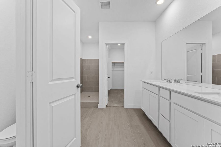 Furnished interior view inside a new home in Hightop Ridge, Converse (Image 4).