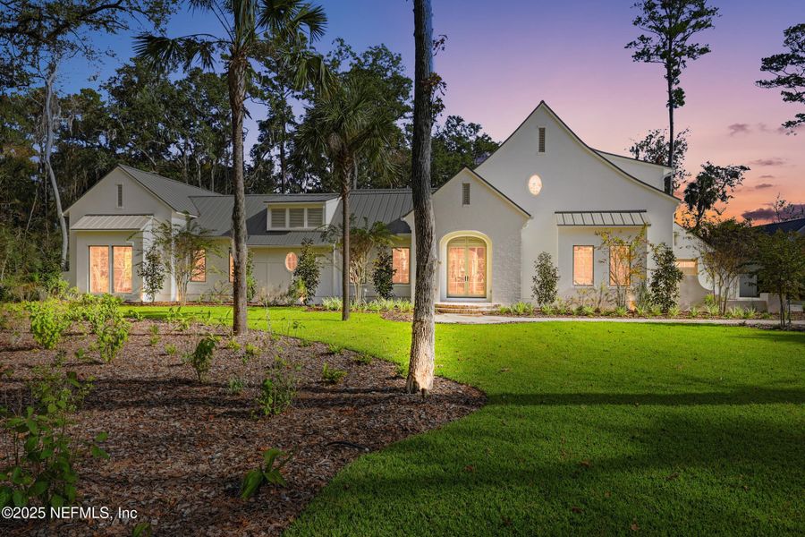 Front exterior of a new home in , Ponte Vedra, FL, highlighting curb appeal (Image 1).