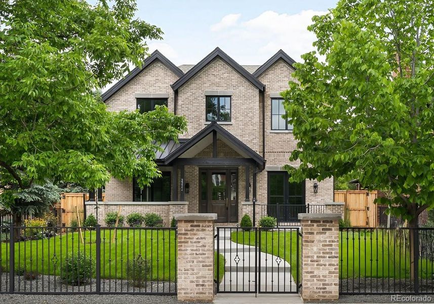 Front exterior of a new home in , Denver, CO, highlighting curb appeal (Image 24). Front exterior of a new home in , Denver, CO, highlighting curb appeal (Image 24).