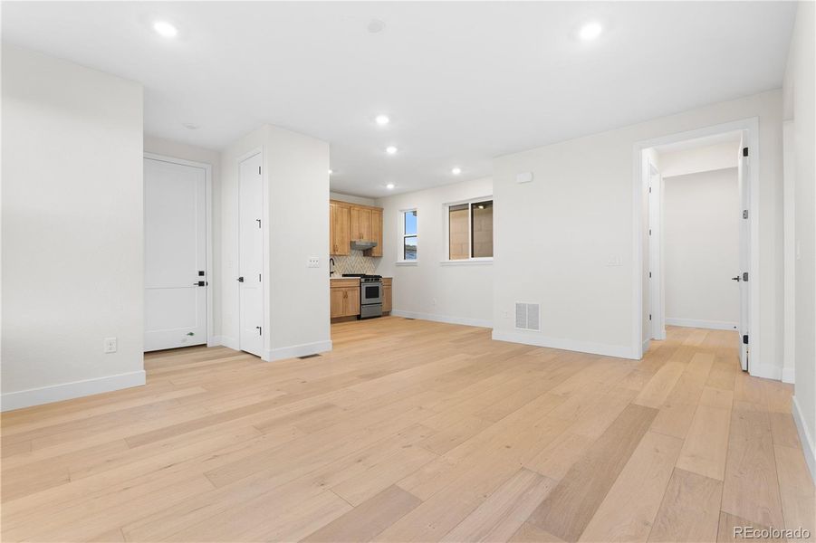 Spacious, unfurnished interior of a new home in Autograph at Lyric, Lone Tree (Image 35).