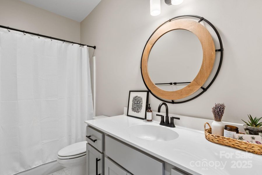 Full Bathroom on the Lower Level, accessible easily from Bedrooms # 2 & 3. Full Bathroom on the Lower Level, accessible easily from Bedrooms # 2 & 3.
