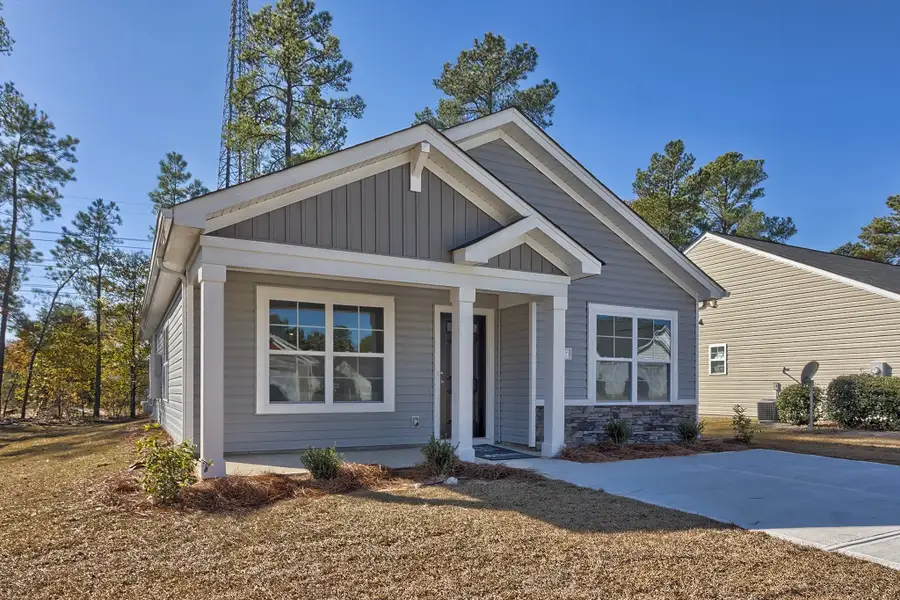 Representative exterior photo of a completed home built from the Dogwood A by McGuinn Homes in Reserves at Mill Creek, Columbia, SC (Image 25).