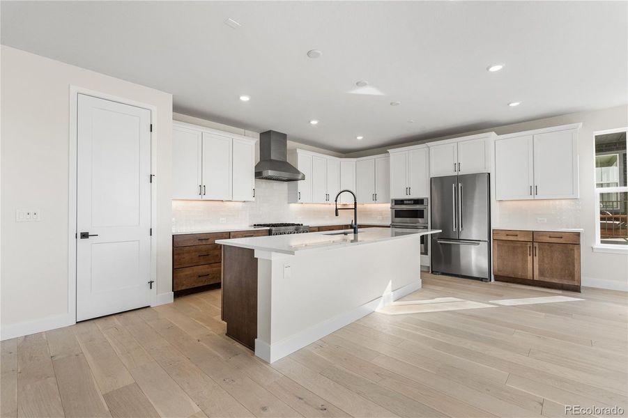 Furnished interior view inside a new home in Gallery at The Canyons, Castle Pines (Image 34).