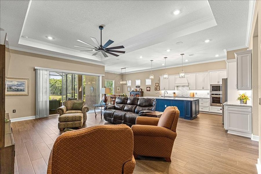 Furnished interior view inside a new home in , Ocala (Image 7).